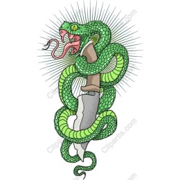 Coiled Serpent Dagger