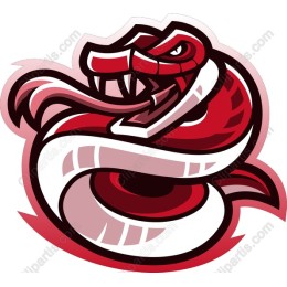 Fierce Red Snake