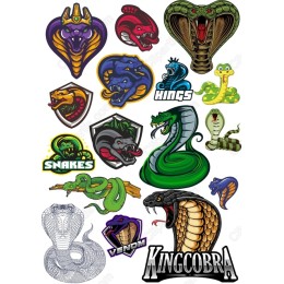 Serpent Royale: Ultimate Snake Clipart Collection