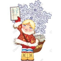 Whimsical Winter Character