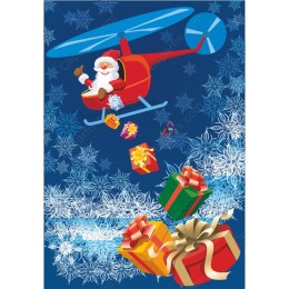 Santa Claus Christmas Helicopter