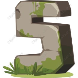 Stylized Stone Number 5
