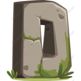 Stone Letter O
