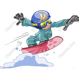 Dynamic Snowboarder