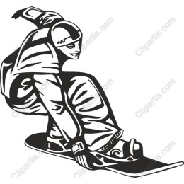Thrilling Snowboarder