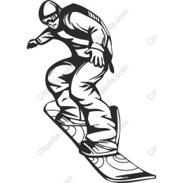 Dynamic Snowboarder