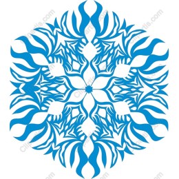 Ocean Breeze Mandala