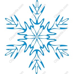 Blue Snowflake