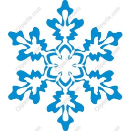 Blue Snowflake