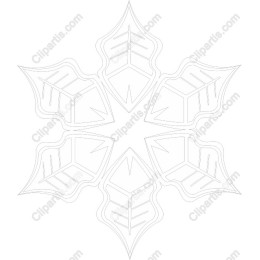 Elegant Snowflake Graphic