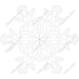 Snowflake - Winter Clipart Collection