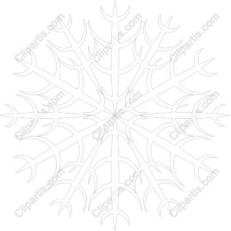 Elegant Winter Snowflake