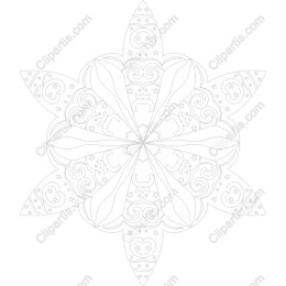 Elegant Snowflake