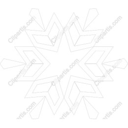 Elegant Winter Snowflake