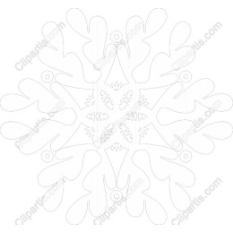 Floral Snowflake
