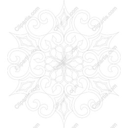 Ornate Floral Mandala
