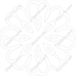 Elegant Floral Mandala