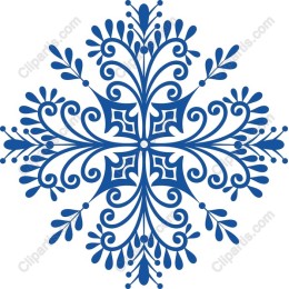 Blue Floral Mandala