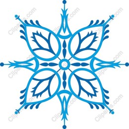 Elegant Blue Floral Mandala