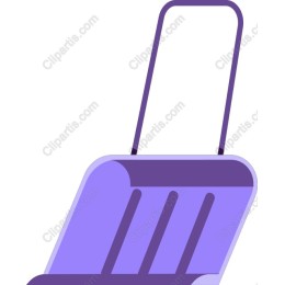 Purple Snow Shovel