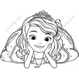 Princess Coloring Page