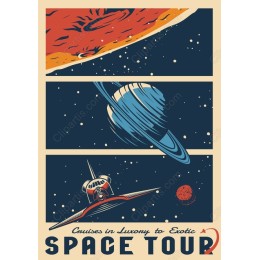Space Tour Luxury Vintage work