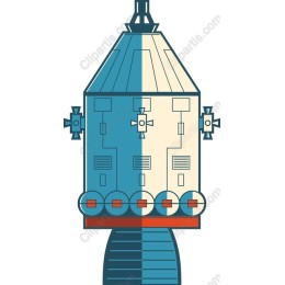 Retro Spacecraft