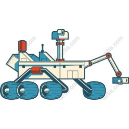 Futuristic Space Rover