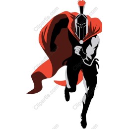 Dynamic Spartan Warrior