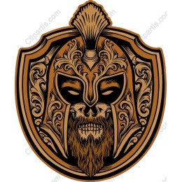 Majestic Warrior Skull