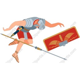 Roman Soldier in Action