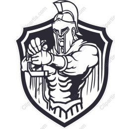 Spartan Warrior Shield