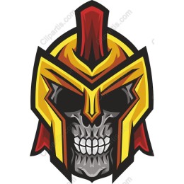 Gladiator Skull Helmet