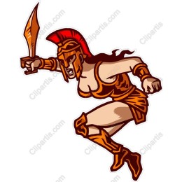Fierce Female Gladiator