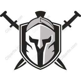 Spartan Helmet and Shield