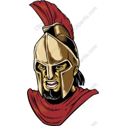 Fierce Spartan Warrior