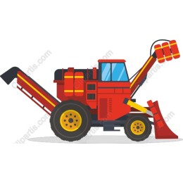 Vibrant Harvesting Machine