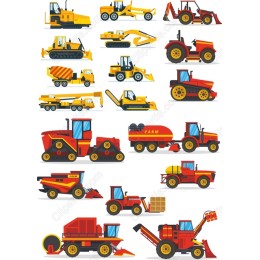 Construction and Farm Equipment Set