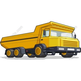 Yellow Dump Truck