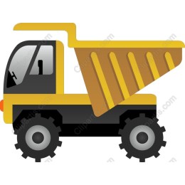 Vibrant Dump Truck