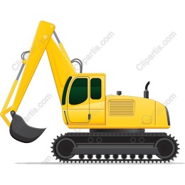 Yellow Excavator