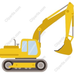 Yellow Excavator