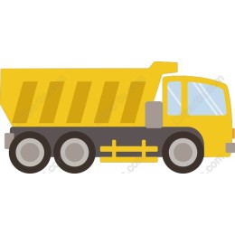 Yellow Dump Truck