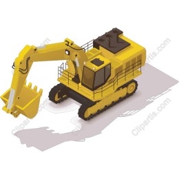 Premium Yellow Excavator - Available