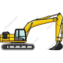 Yellow Excavator