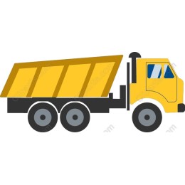 Yellow Dump Truck