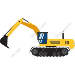 Yellow Excavator