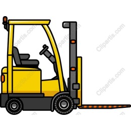Yellow Forklift