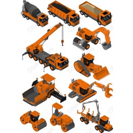 Dynamic Construction Vehicle Set