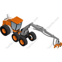 Heavy-Duty Grapple Loader